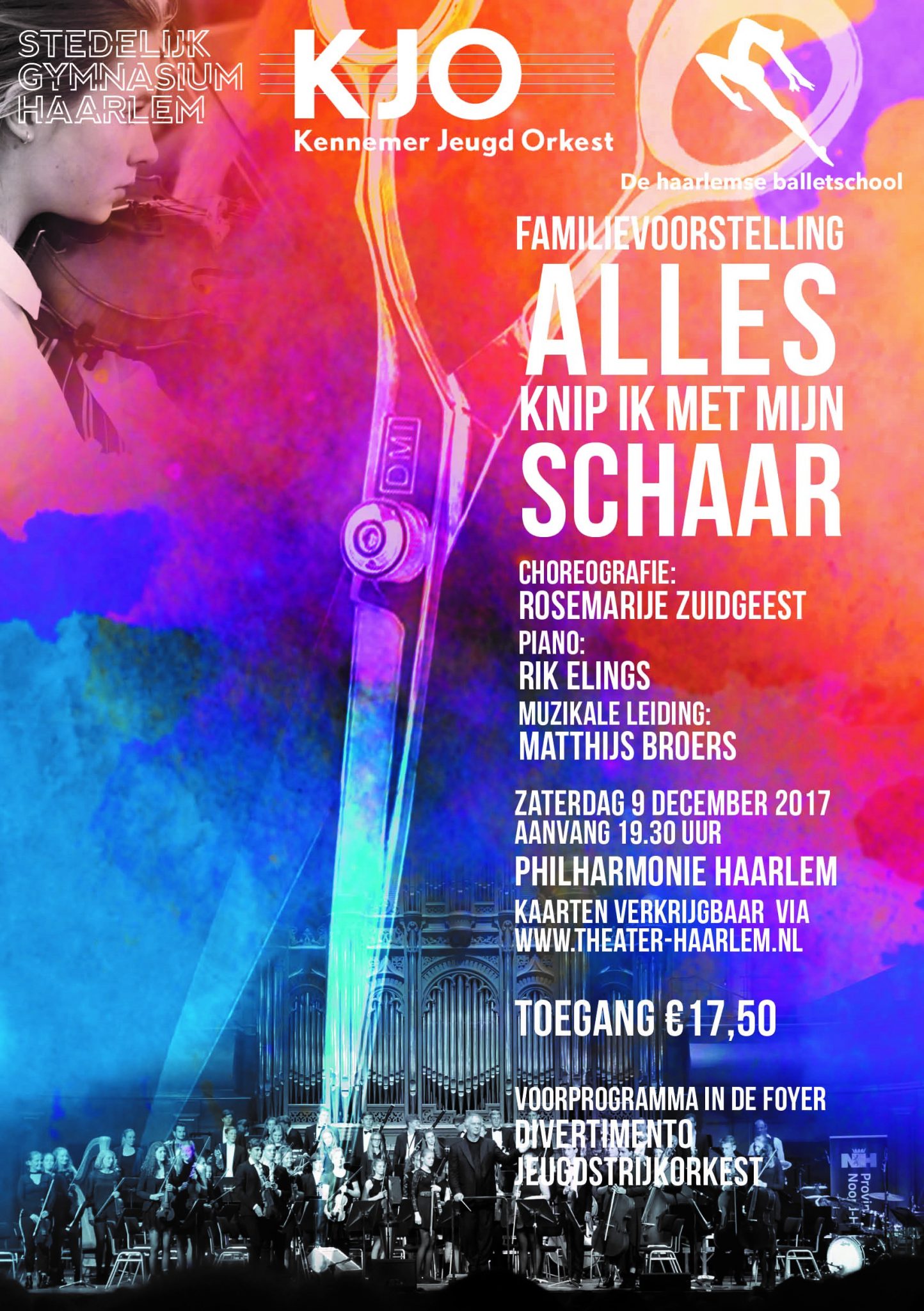 Najaarsconcert 2017 "Alles knip ik met mijn schaar"