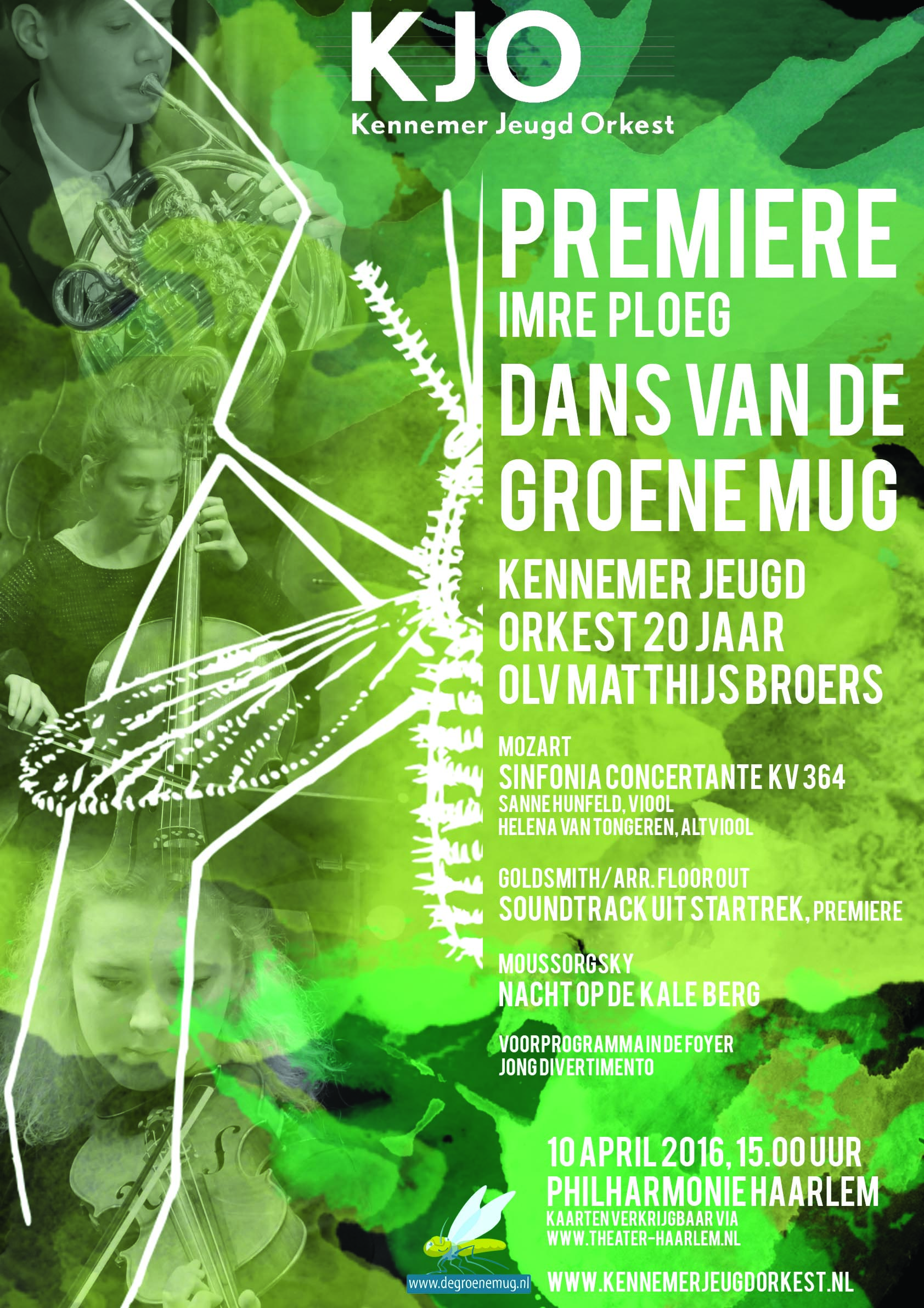 Voorjaarsconcert 2016 "Dans van de groene mug"